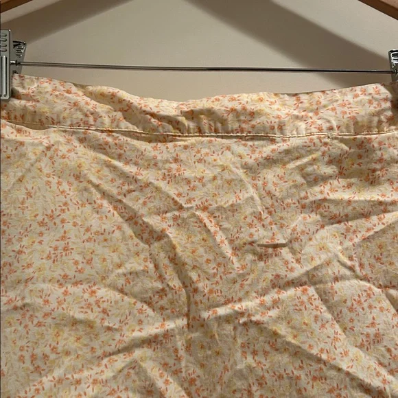 American Eagle Outfitters stretch Floral boxy preppy Skirt pockets/zip back 10 - Picture 8 of 12